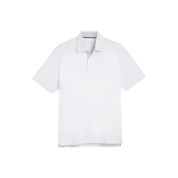 PUMA MATT Brigade Golf Polo Shirt Men's White