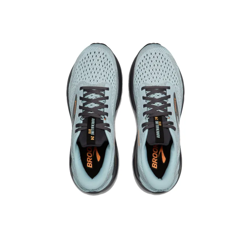 Brooks Adrenaline GTS 24 Anti Slip Wear Resistant Low Top Running Shoes Men's Blue-3