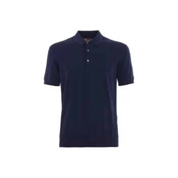 BARACUTA Polo Shirts Men Blue