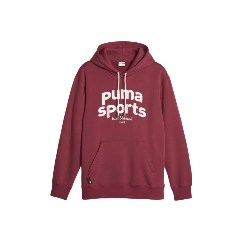 PUMA Sweatshirts Men Burgundy-0