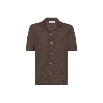 Brunello Cucinelli Short sleeve Knitted Shirt