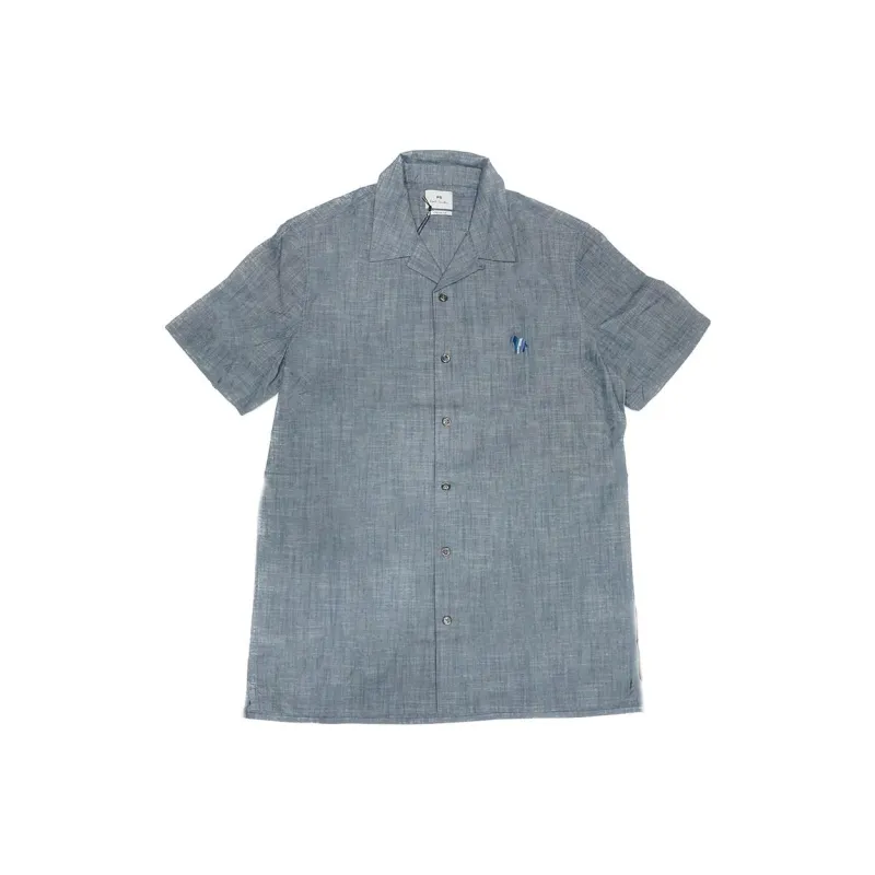 Paul Smith Shirts Men Smoke Gray-0