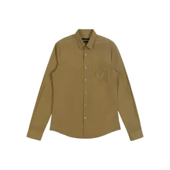 GUCCI Shirts Men Brown