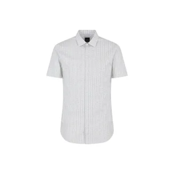 ARMANI EXCHANGEAE SS25 Shirt Men's White