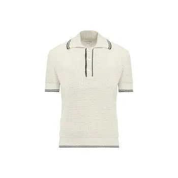 Alexander McQueen Polo Shirts Men Beige