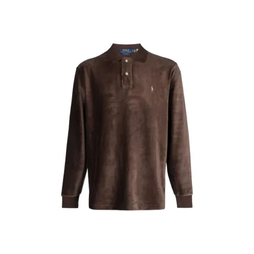 Polo Ralph Lauren Polo Shirts Men Brown