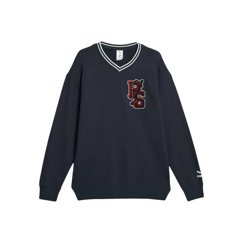 PUMA X STAPLE Co brand Sweatshirts Men Marine Blue-0