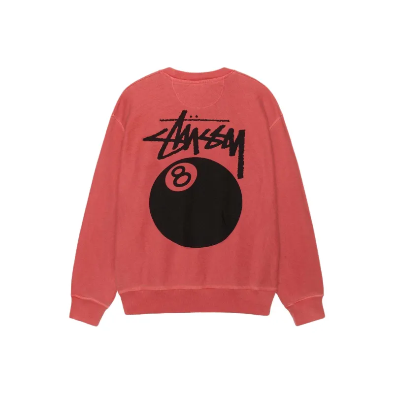 Stussy 8 Ball Pigment Dyed Crew-0