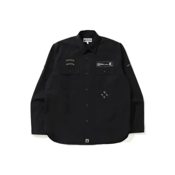 A BATHING APE Relaxed Security Shirt