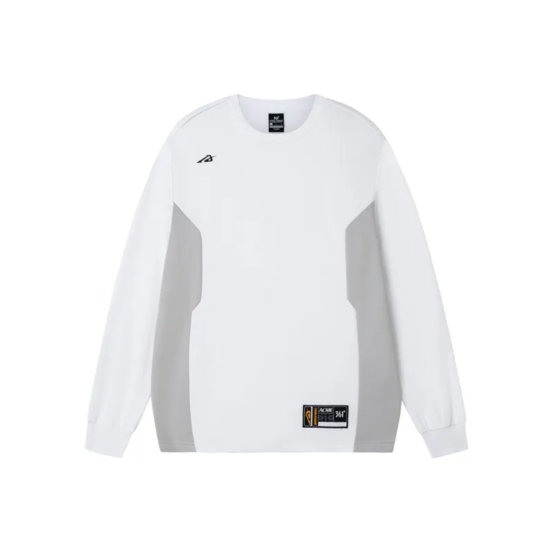 361° Basketball Collection Sweatshirt Men's Raw White/Glacier Gray-0