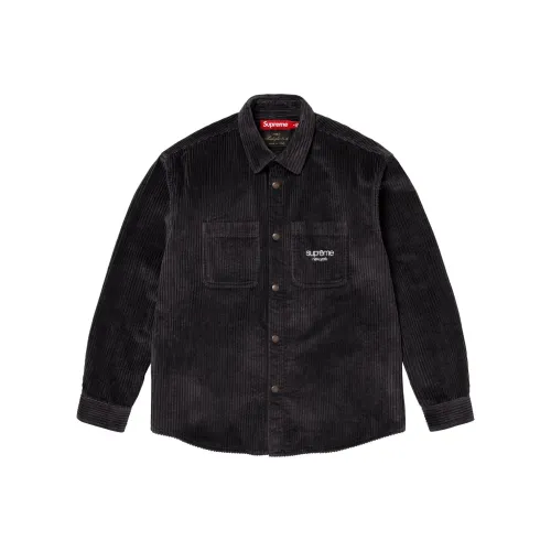Supreme Wide Wale Corduroy Snap Shirt