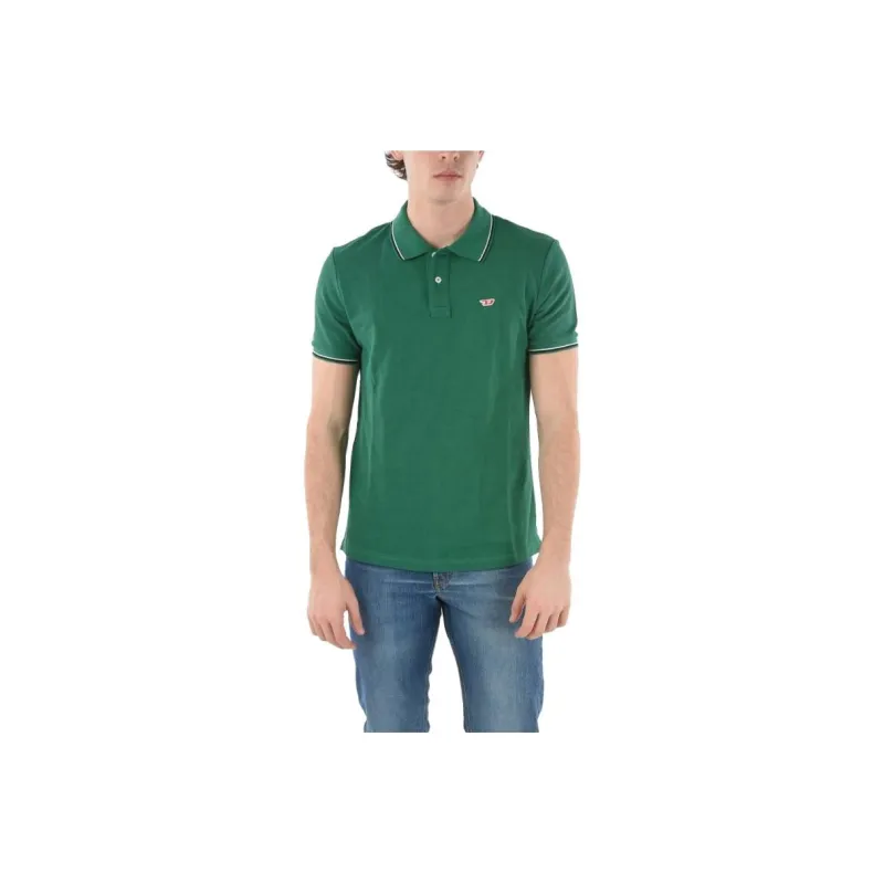 DIESEL Polo Shirts Men Green-0