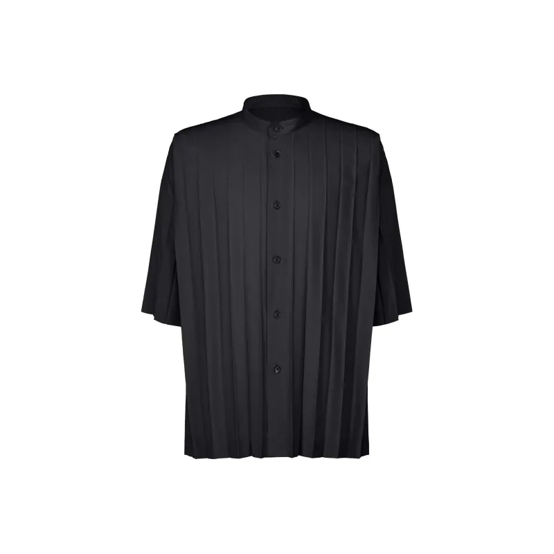 Homme Plissé Issey Miyake Edge Pressed crease Shirt-0