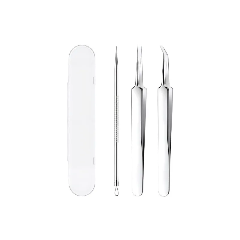LIANXIANGKE Acne Extraction Tool Ultra Fine Closed End Pimple Needle Set For Removing Blackheads-1