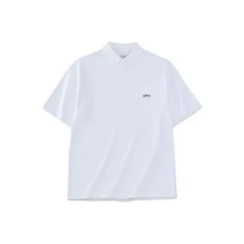ANTA Life Collection Polo Shirts Men Snowflake White