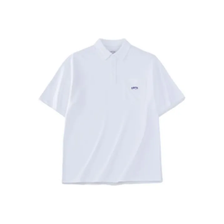 ANTA Life Collection Polo Shirts Men Snowflake White-0