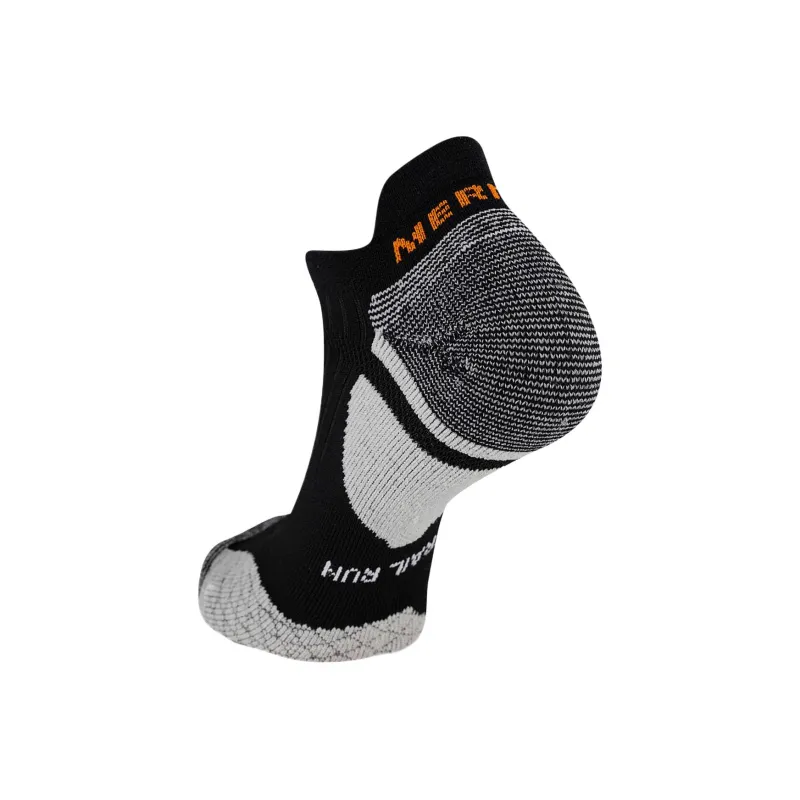 MERRELL Cushion Trail Runner Ankle Socks Unisex 1 Pack Black-1