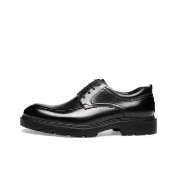 HAPPY DINO Men's Casual Shoes Men Low Top Black