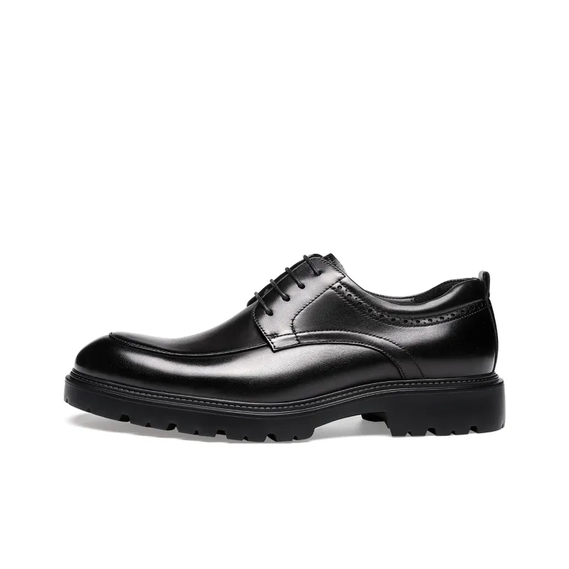 HAPPY DINO Men's Casual Shoes Men Low Top Black-0