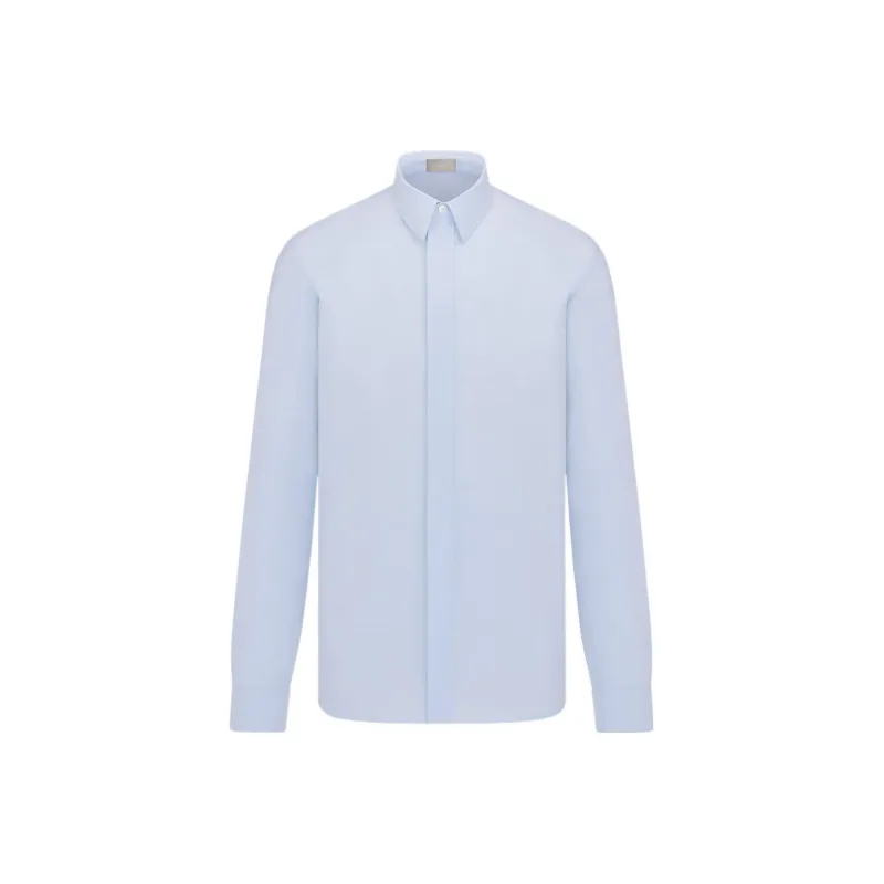 DIOR Shirts Men Light Blue-0