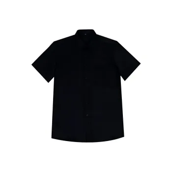 MUCUNSHU Shirt Men's Little Black