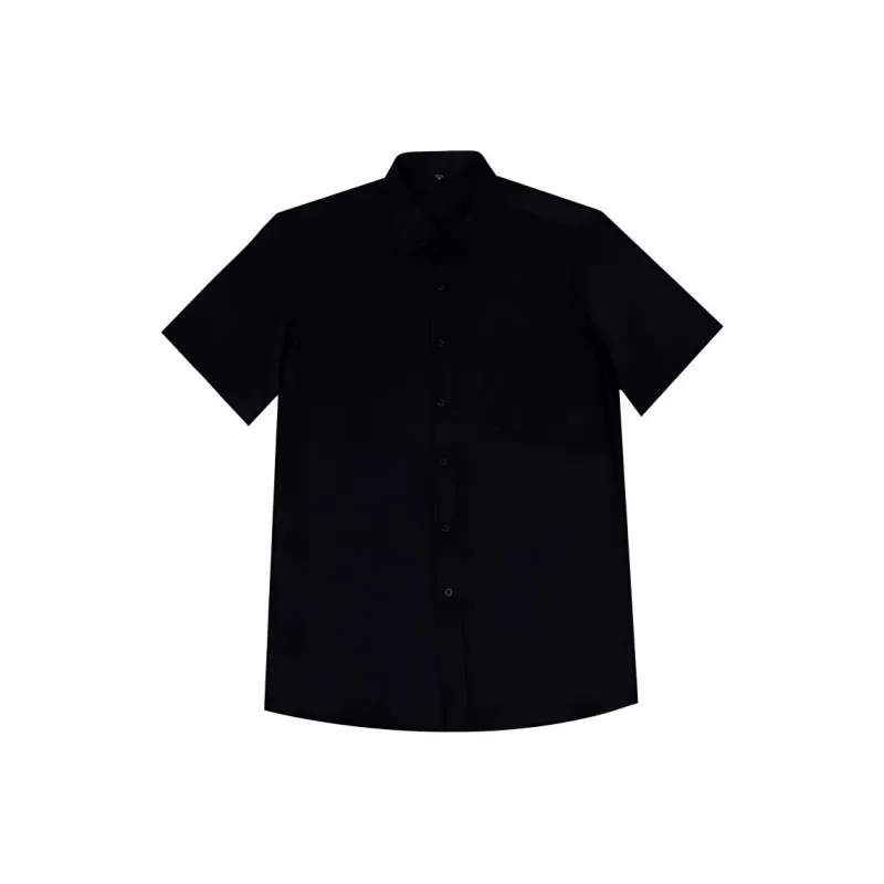 MUCUNSHU Shirt Men's Little Black-0