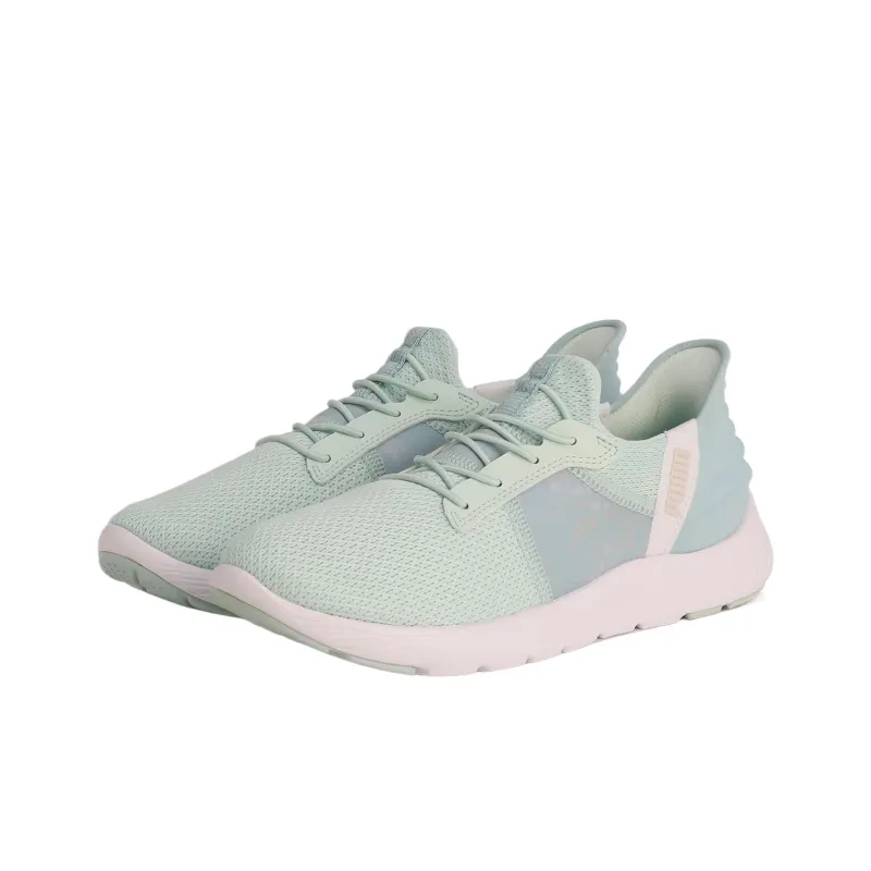 PUMA Softride Remi Shock Absorbers With Slip Resistant Features Low Top Running Shoes Women's Green-2