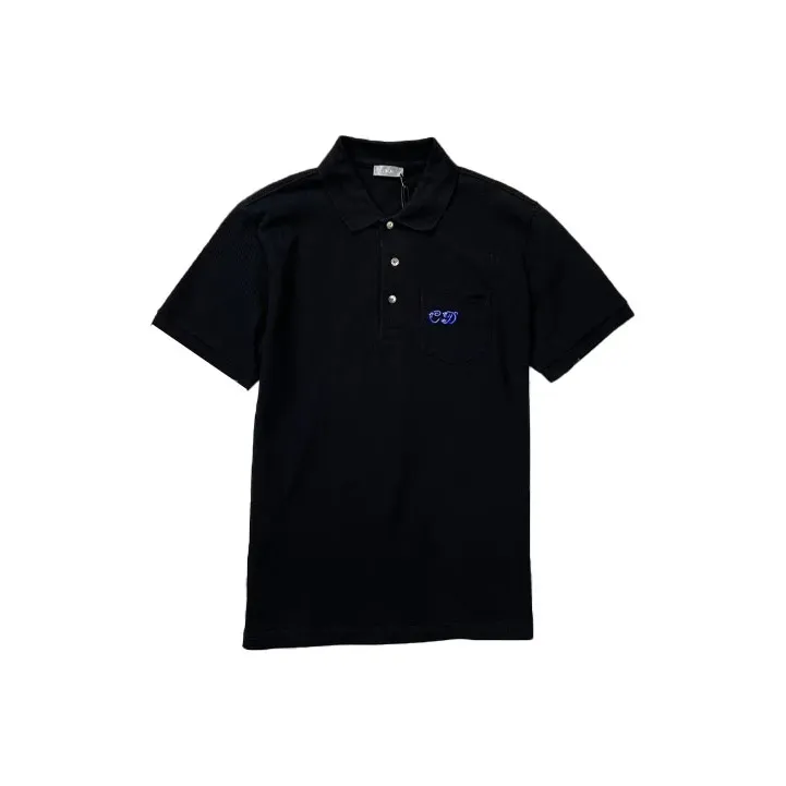 DIOR Polo Shirts Men Black-0