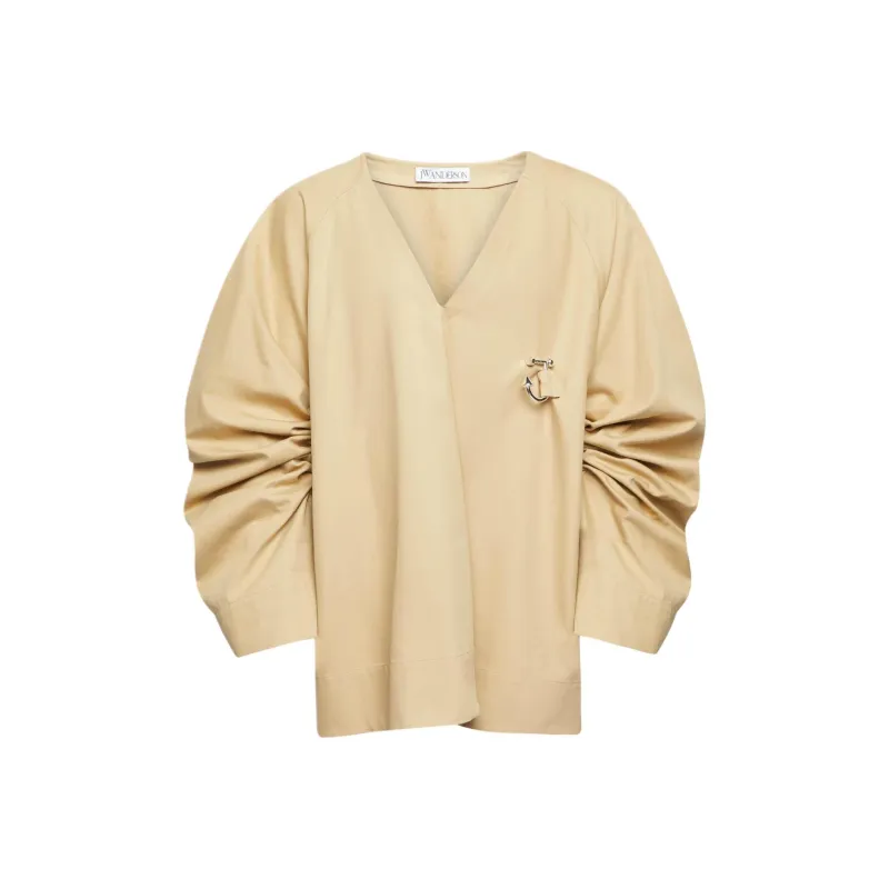 JW Anderson Oversized Cotton Shirt-0