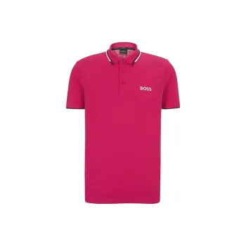 HUGO BOSS Polo Shirts Men Red