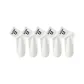 [5 Pack/Mesh Sports]5 Pack White