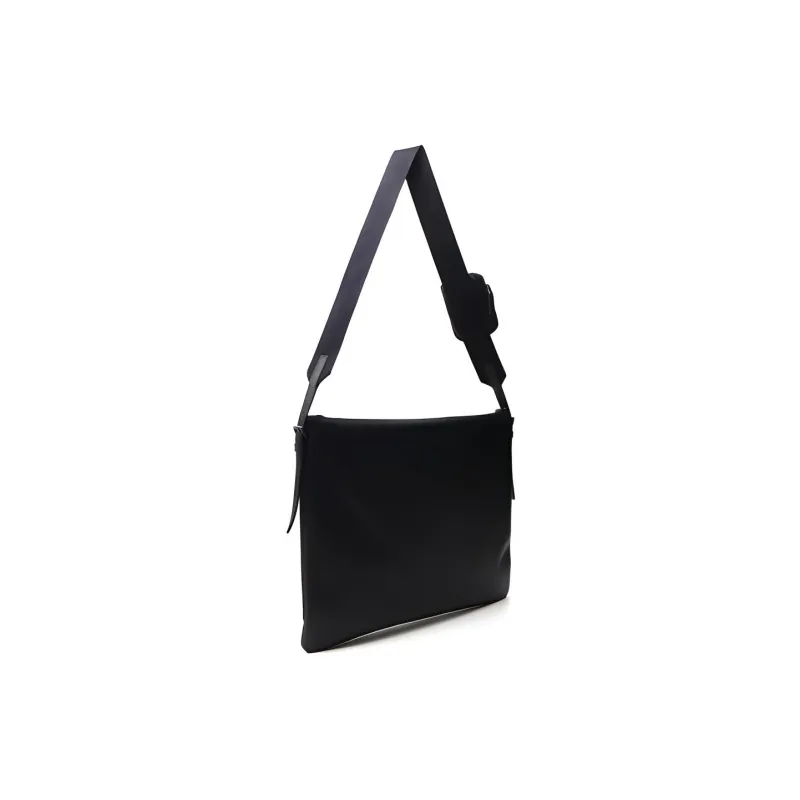 PRADA Calfskin Crossbody Bag Regular Men's Black-2