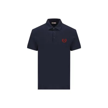 Valentino Logo Embroidered Short Sleeved Polo Shirt