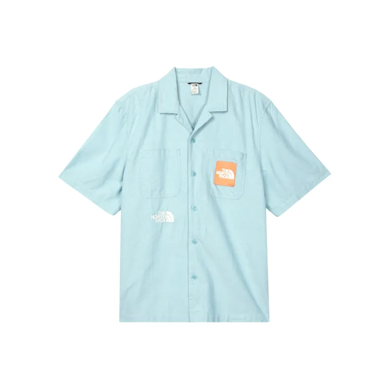 THE NORTH FACE Shirts Men Blue-0
