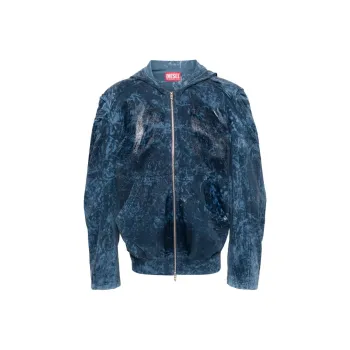 DIESEL S Mika Zip Zip up Hoodie