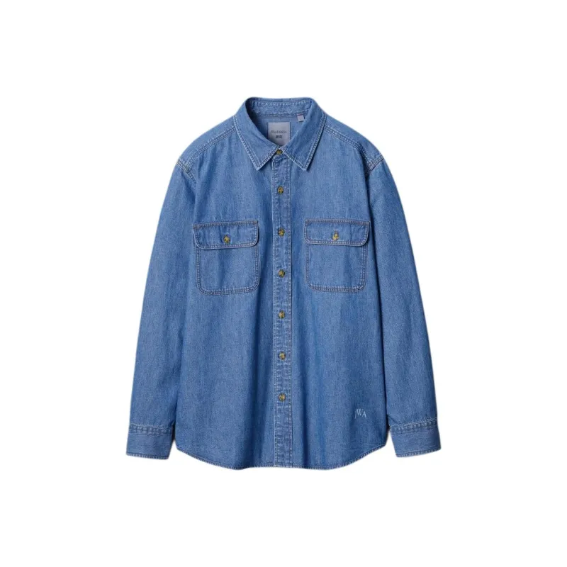 Jw Anderson X UNIQLO Shirts Unisex Blue-0