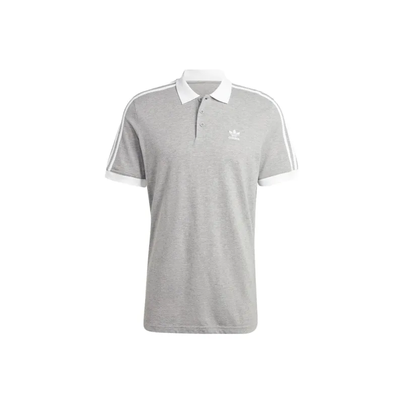 Adidas Originals Adicolor Polo Shirts Men Gray-0