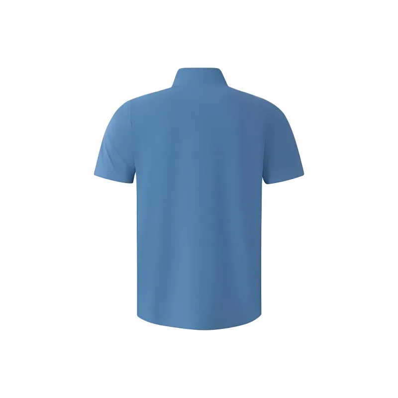 Adidas Polo Shirt Men's Altered Blue/Black-1