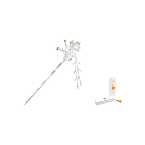 FREE RABBITⅡ Hairpins Women's Cherry Blossom Tassel Hairpin