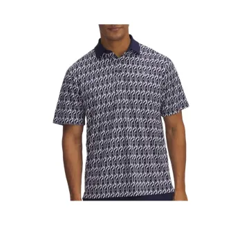 Under Armour Playoffs Print Polo 3.0 Polo Shirt Men's White Blue 114