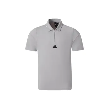 Adidas Polo Shirt Men's Pure Ice Gray