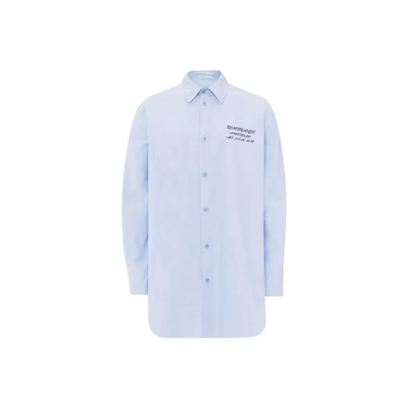 JW Anderson JW Anderson Rembrandt Shirts Unisex Blue-0