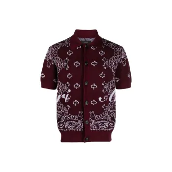 AMIRI Shirts Men Burgundy