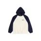 Ecru & Dark Blue