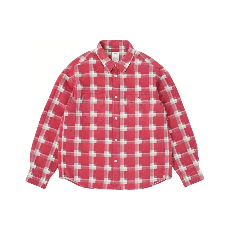 Visvim Plaid-check Flannel Shirt-2