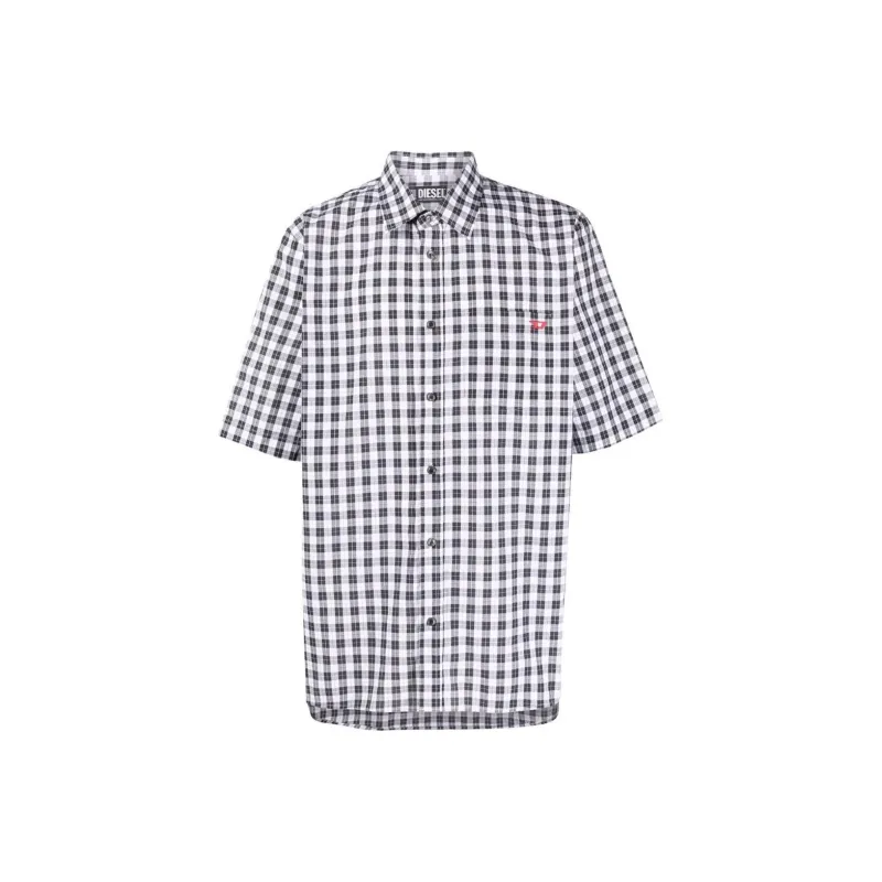 DIESEL Shirts Men Black-0