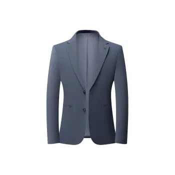 PIERRE CARDIN Business Suit Men's Blue Gray