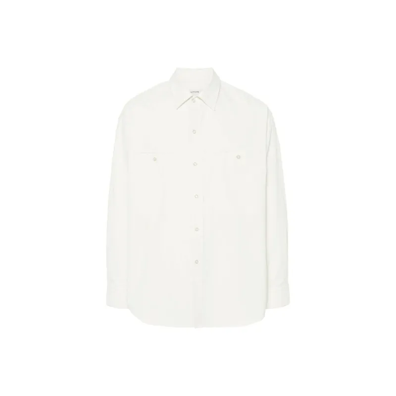 Lemaire Twill Button Up Shirt-0
