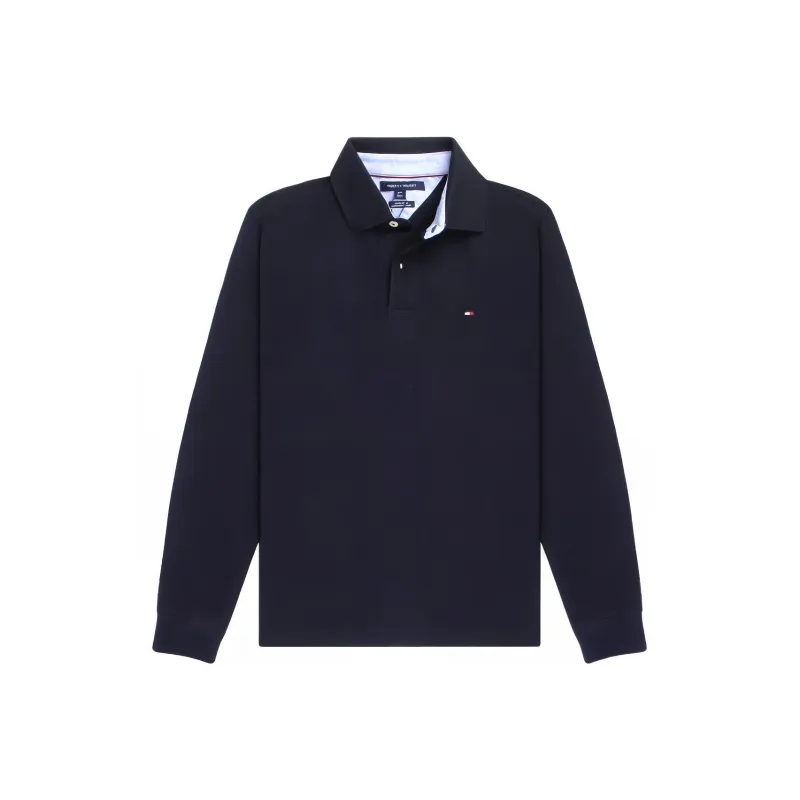 Tommy Hilfiger Polo Shirts Men Navy Blue-0