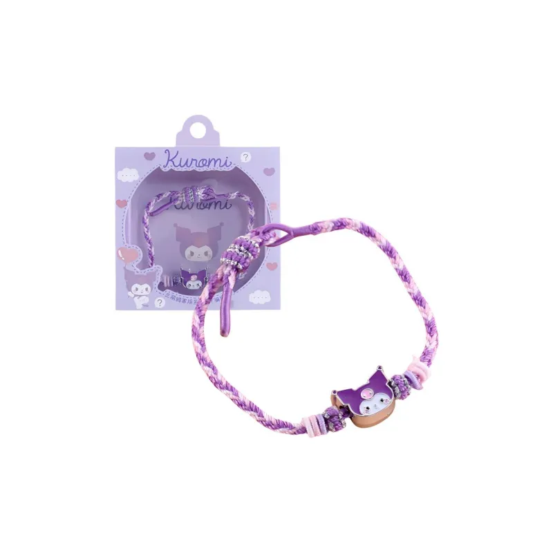 Sanrio Hello Kitty Kuromi Beaded Gift Box Set DIY Braided Chain Lanyards-0